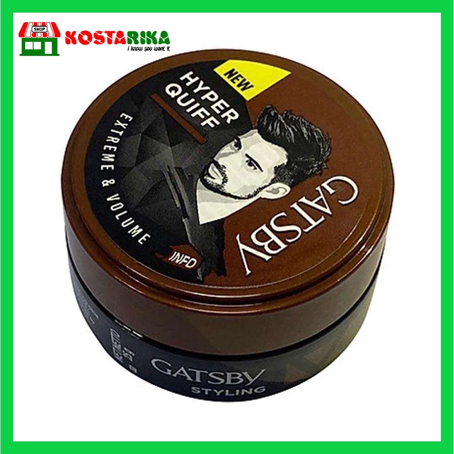 Pomade Gatsby Wax Tough Spike Side Blow Hyper Quiff