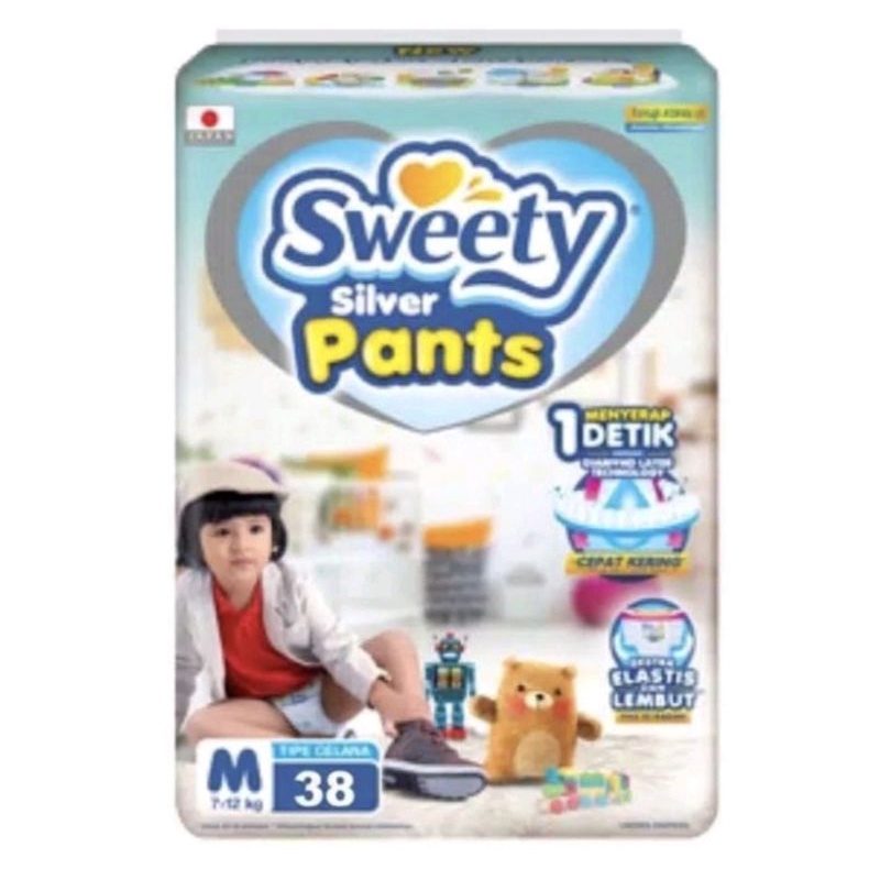 Sweety Silver Pants M38/L36/XL34 Tipe Celana
