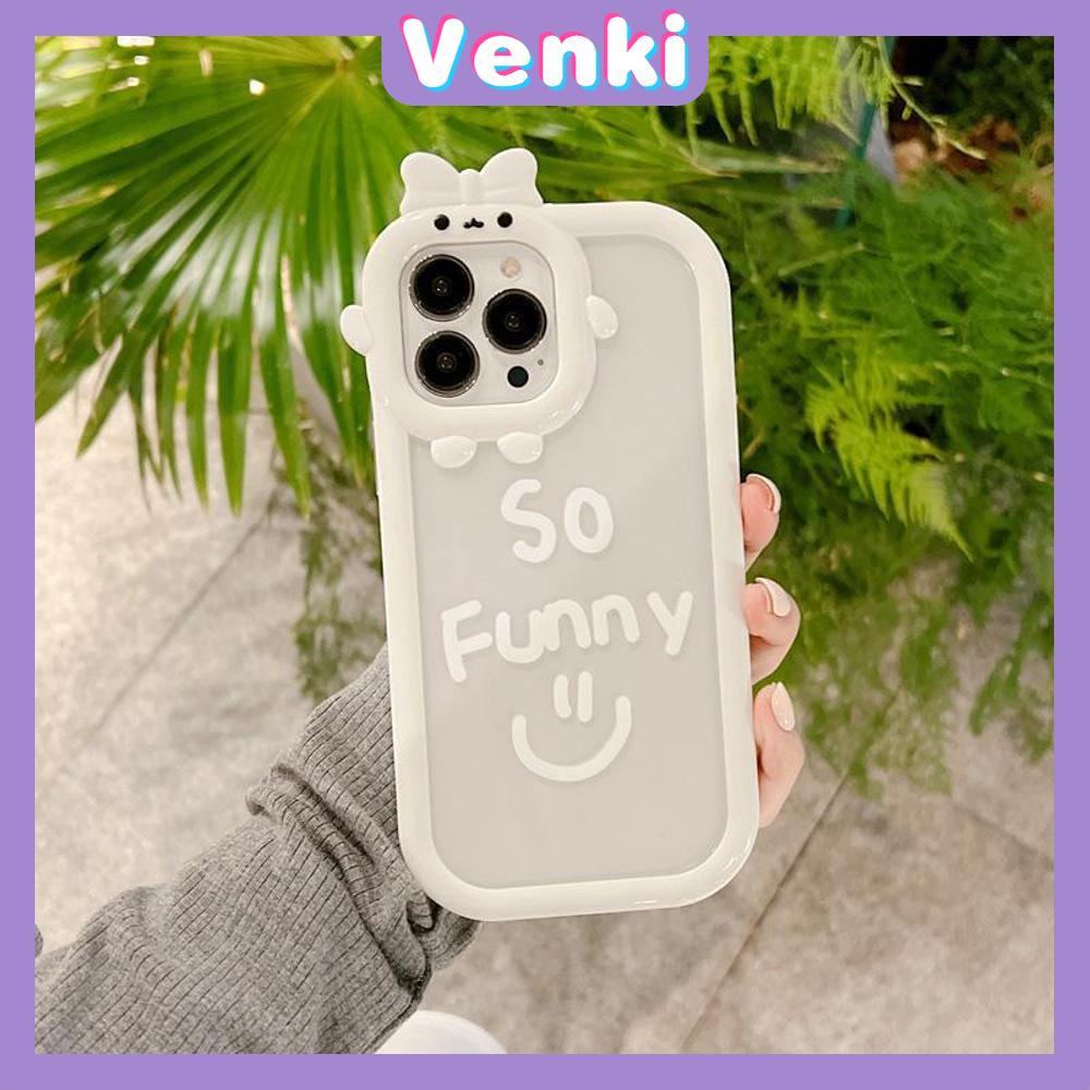 iPhone Case Silicone Soft Case Clear Case Airbag Shockproof Protection Camera Shiny Feel Smiley Cute Compatible For iPhone 11 Pro Max 13 Pro Max 12 Pro Max 7Plus xr XS Max