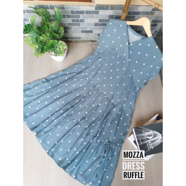 Mozza homedress | Daster Kimono Ruffle | Daster unik