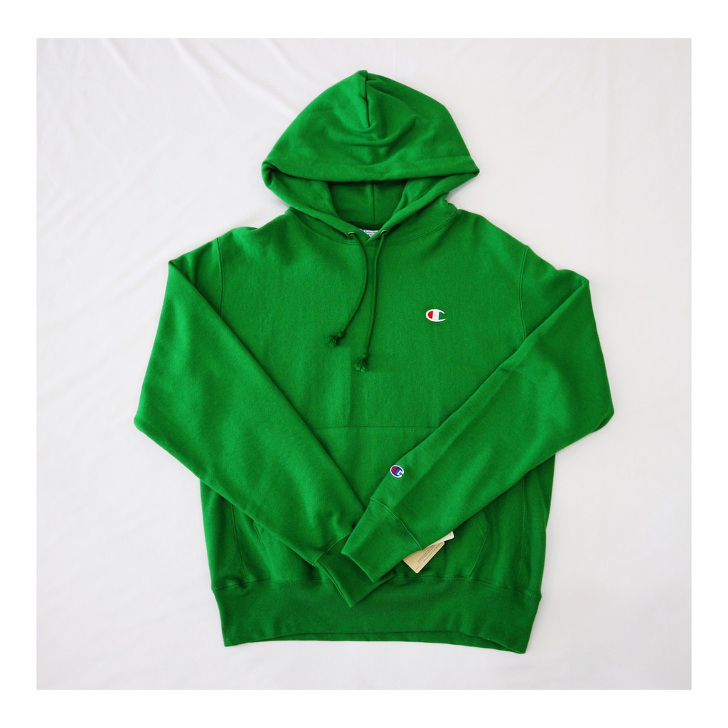 pine green champion hoodie