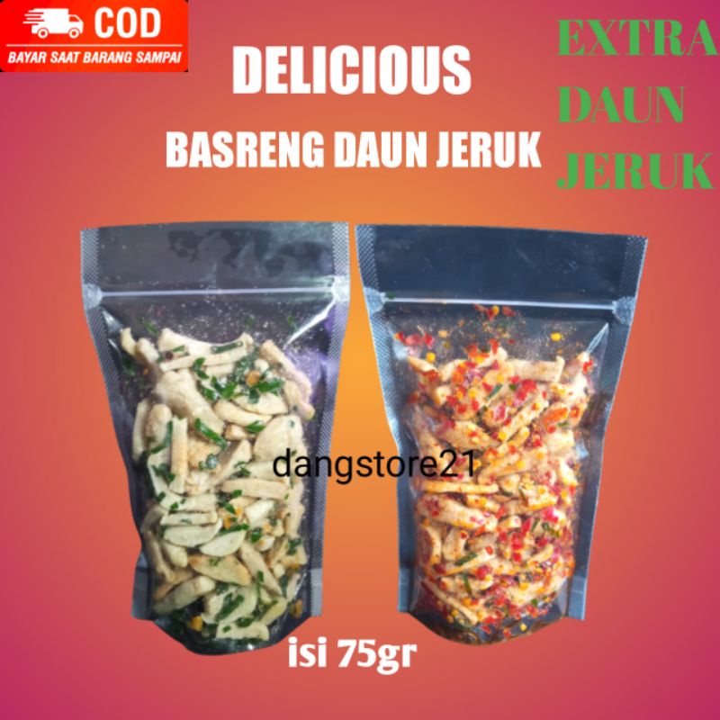 

BASRENG PEDAS DAUN JERUK BASO BAKSO GORENG MAKANAN RINGAN PEDAS MURAH