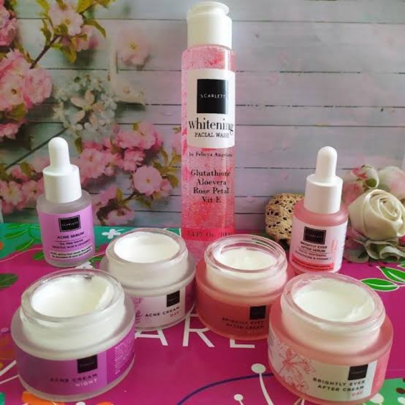 PAKET HEMAT SCARLET ACNE + BRIGHTLY
