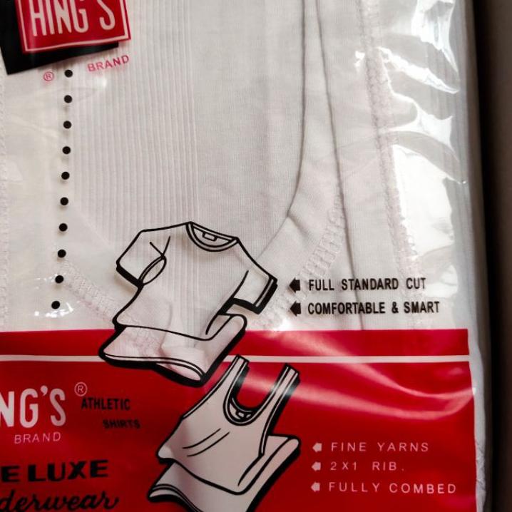 Terbaik SINGLET HINGS PRIA, SINGLET DEWASA SALUR / KAOS DALAM PRIA HING'S SINGLET HINGS MERAH/ KUTAN