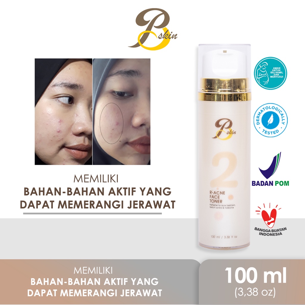 [ESTI KOMESTIK] PB SKIN R-ACNE FACE TONER/TONER ACNE/TONER JERAWAT