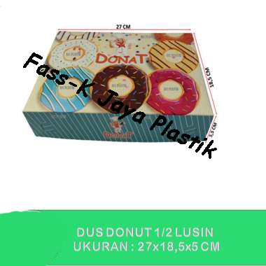 

Kotak Donat GS / dus Donat isi 6 donat