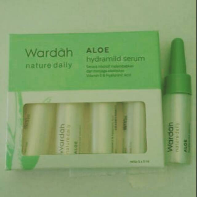 [READY] Wardah Facial Serum Nature Daily Aloe Hydramild/Witch Hazel Purifying