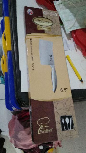 Pisau Golok Cincang - Pisau Daging Dan Tulang Stainless Ideal Uni 1012