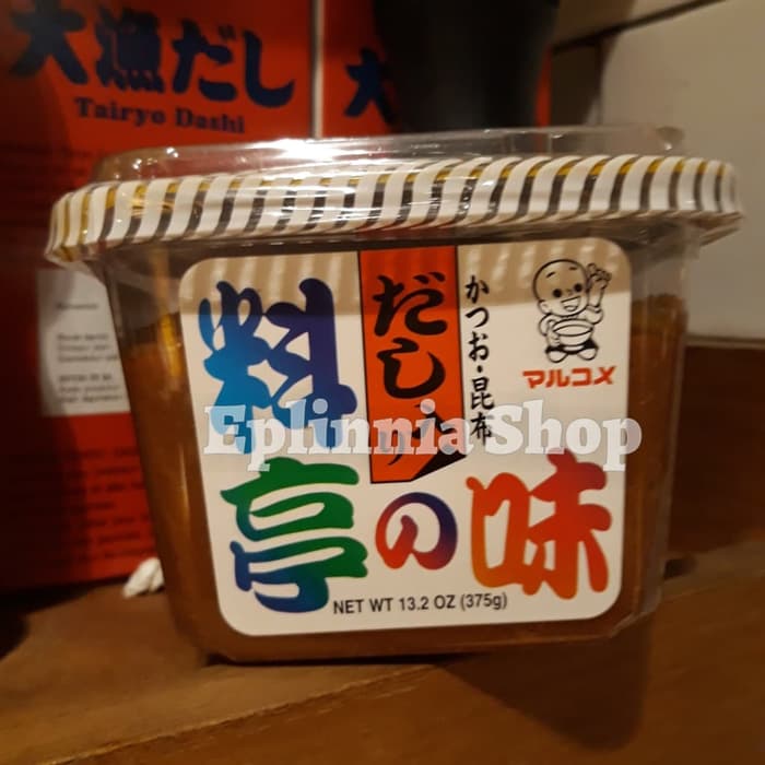 

Kualitas Terbaik - Marukome Dashi Iri Ryoutei No Aji Miso Japan 375 Gr