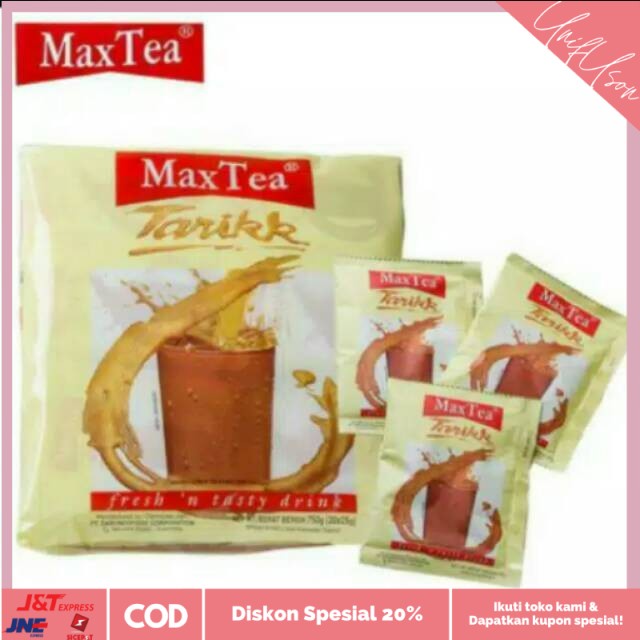 

⭐COD⭐ Max Tea Teh Tarik BAG 30pcs - TeaTarik Bag