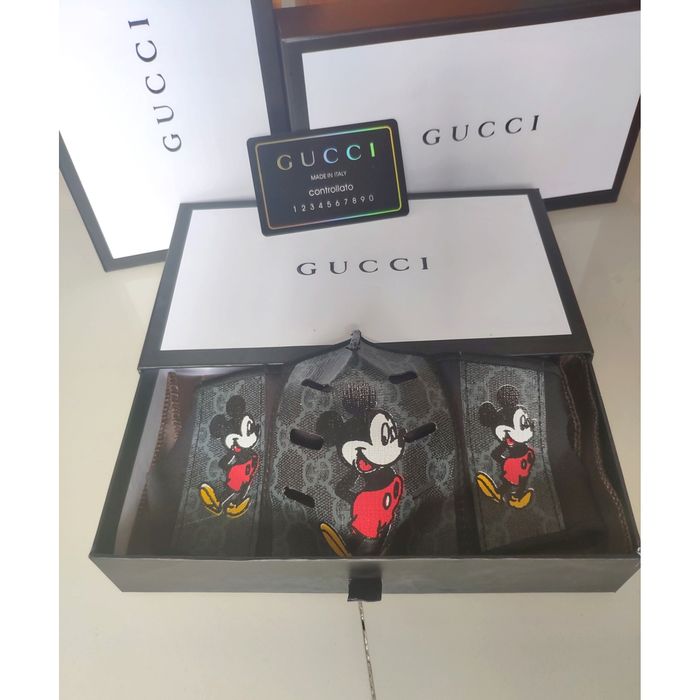 NEW MASKER GUCCI MICKEY PREMIUM FREE BOX DUSTBAG SERTI SALE% TERLARIS