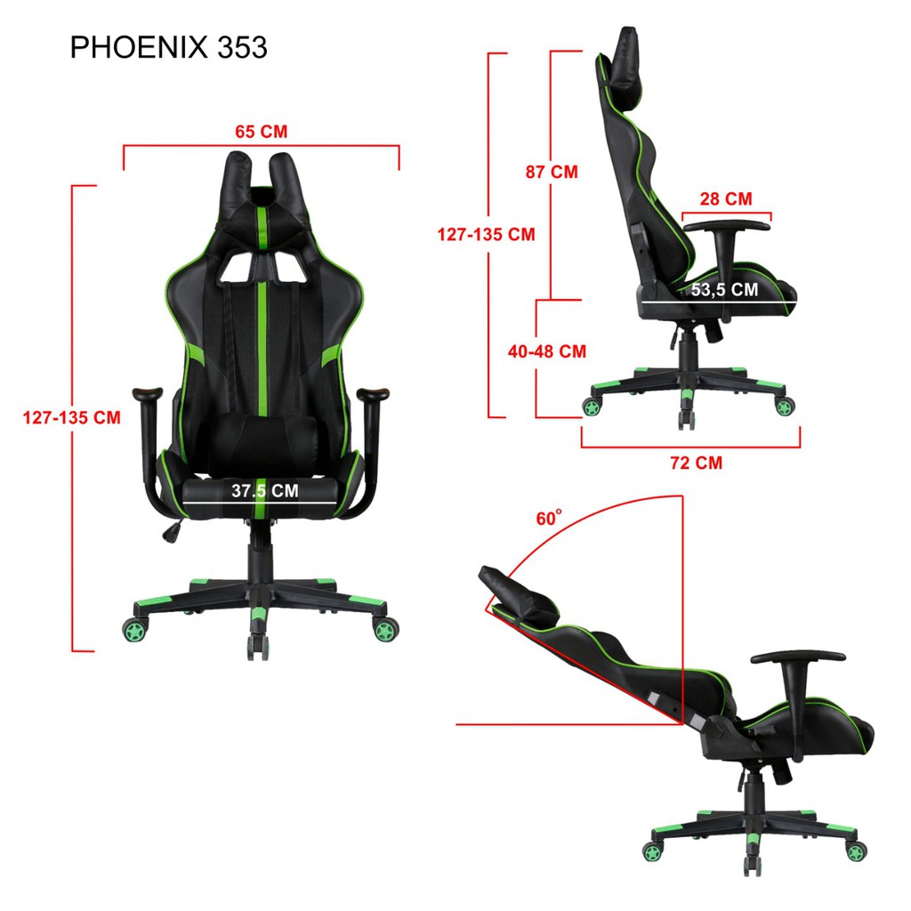 IMPERION GAMING CHAIR PHOENIX 353