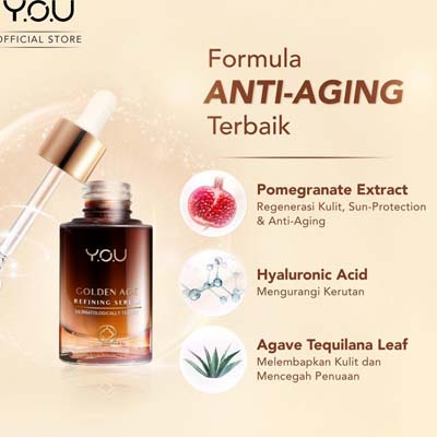 [FREE GIFt] YOU Golden Age Refining Serum 20ml