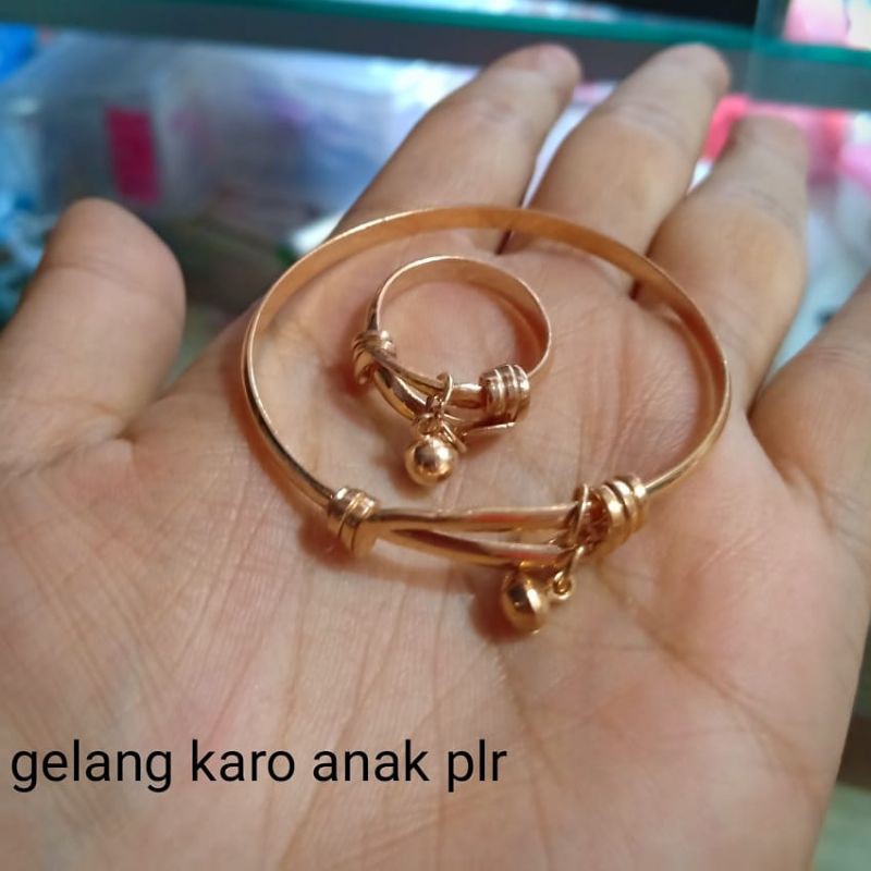 1 set gelang Karo asli emas penang