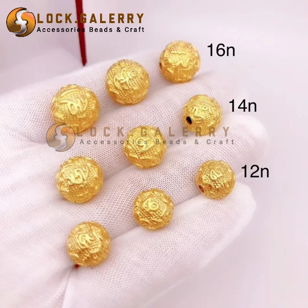 Liontin Gelang Tali Bola Mantra Charm Gelang Xuping