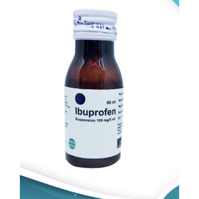 Ibuprofen sirup 60 ml ( penghilang sakit gigi anak dan obat demam )