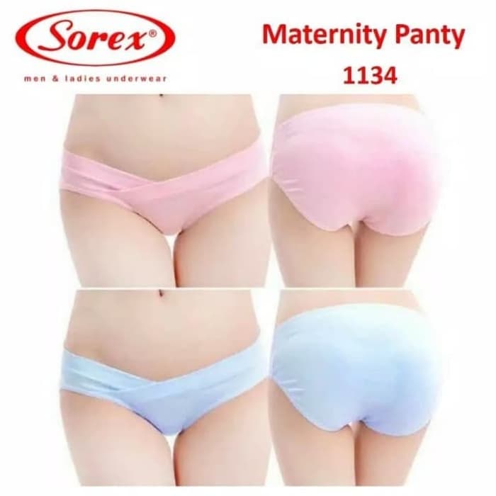 3Pcs Celana Dalam Ibu Hamil Sorex 1134 Maternity Panty Free Size Sexy Panty
