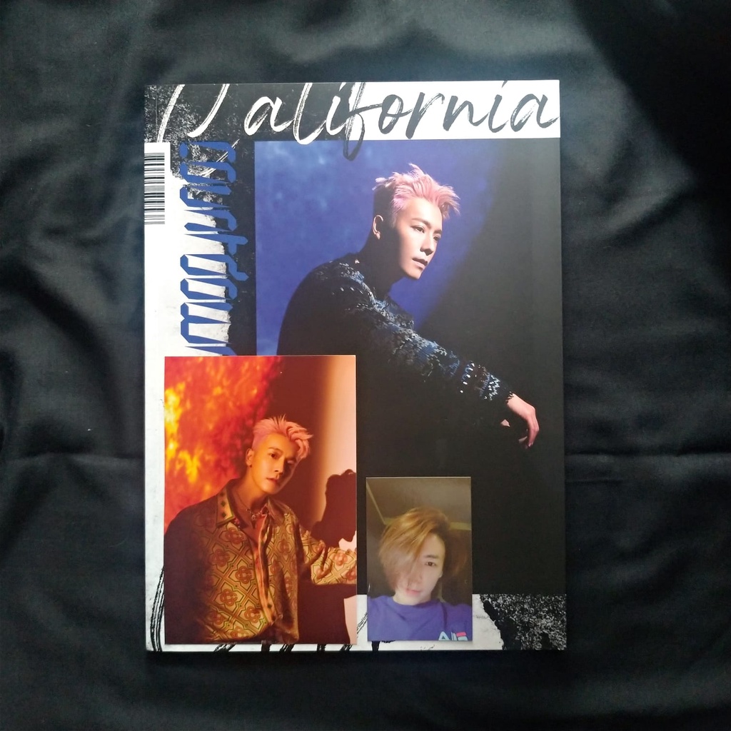 UNSEALED FULLSET Countdown California Love Version Super Junior-D&E D&E 1st First Album Photocard PC