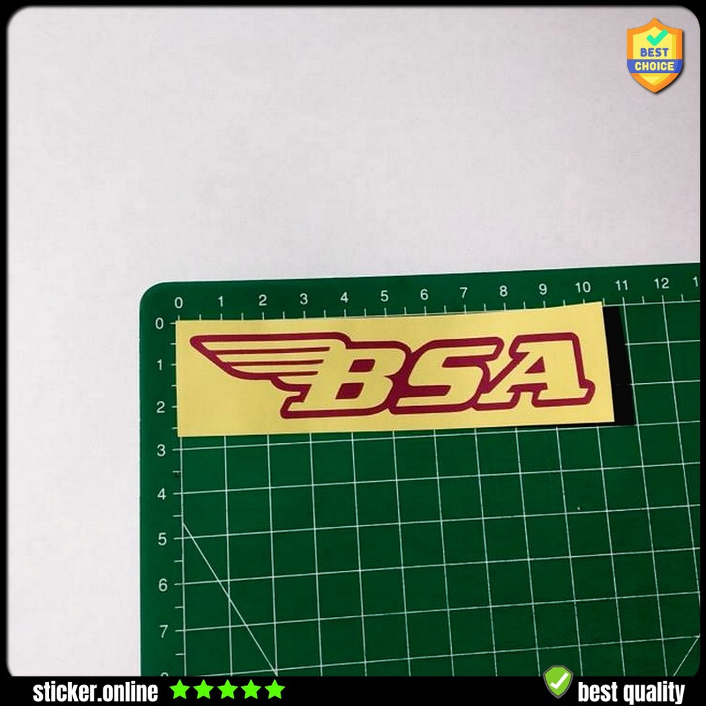 

Cutting Sticker Stiker Bsa 001