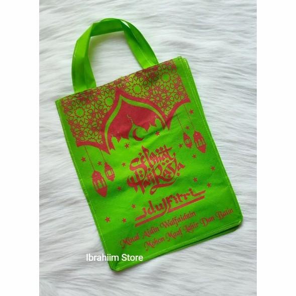 

(Isi 12Pcs/Jumbo) Goodie Bag Lebaran Jumbo Tas Parsel Lebaran Besar 056