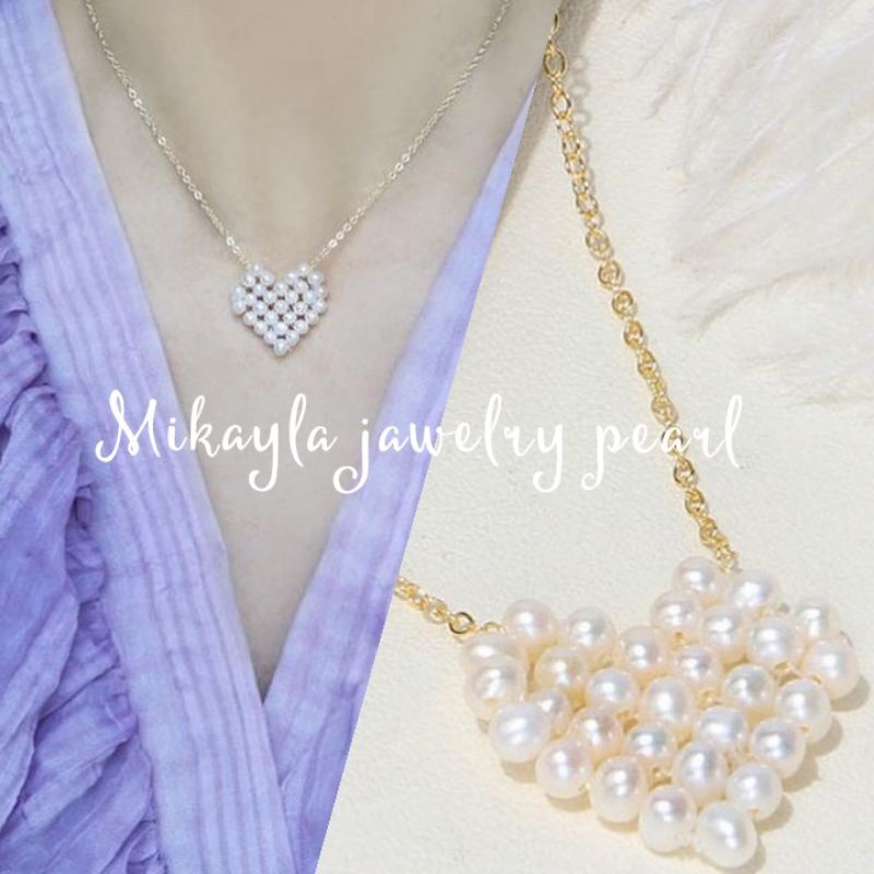 Kalung mutiara lombok|Kalung mutiara asli lombok|Kalung mutiara air tawar|Kalung mutiara asli berser