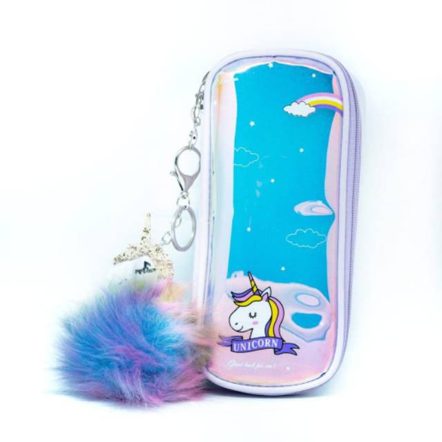 

Pencil Case Hologram Unicorn 7372