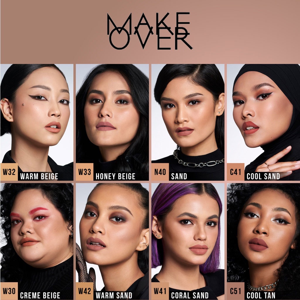 MAKE OVER Powerstay Matte Powder Foundation