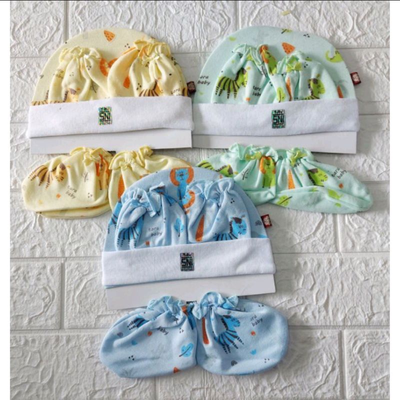 Topi bayi set TARA /rifani SNI