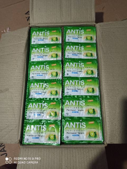 ANTIS ANTISEPTIC/ HANDSANITIZER (serenceng 24sachet)