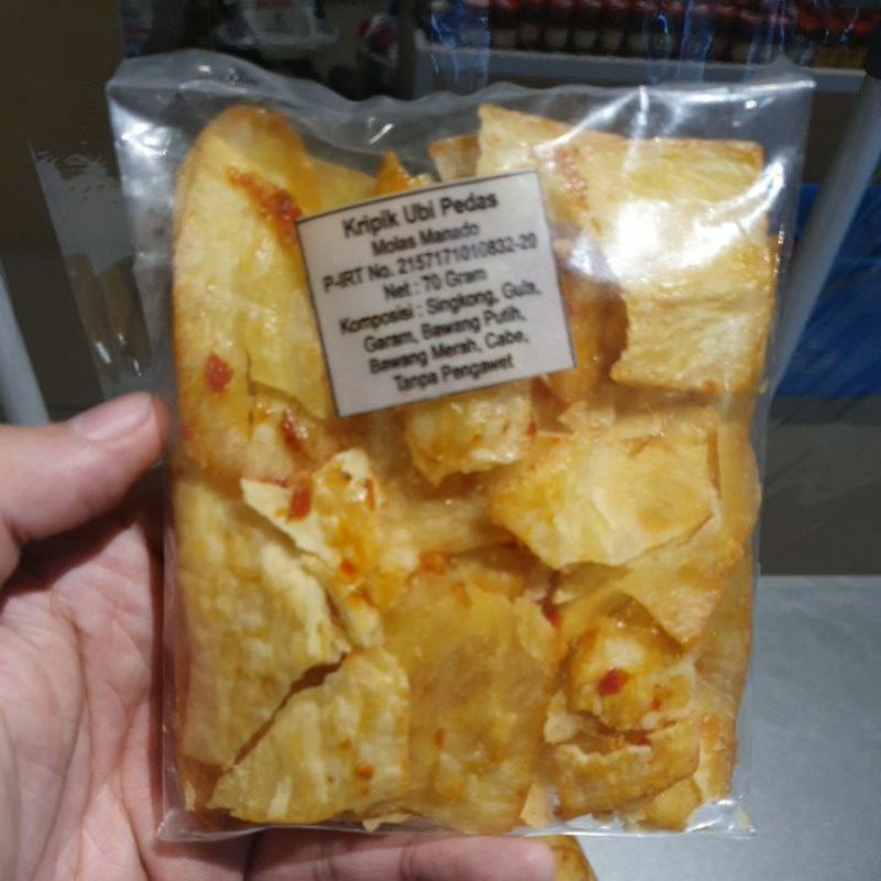 

MOLAS KERIPIK UBI PEDAS 70G