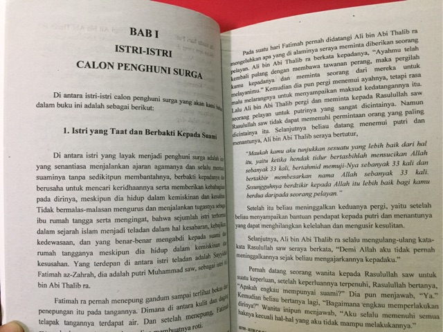 Buku Bacaan Istri Istri Calon Penghuni Surga Dan Calon Penghuni Neraka Bi Shopee Indonesia