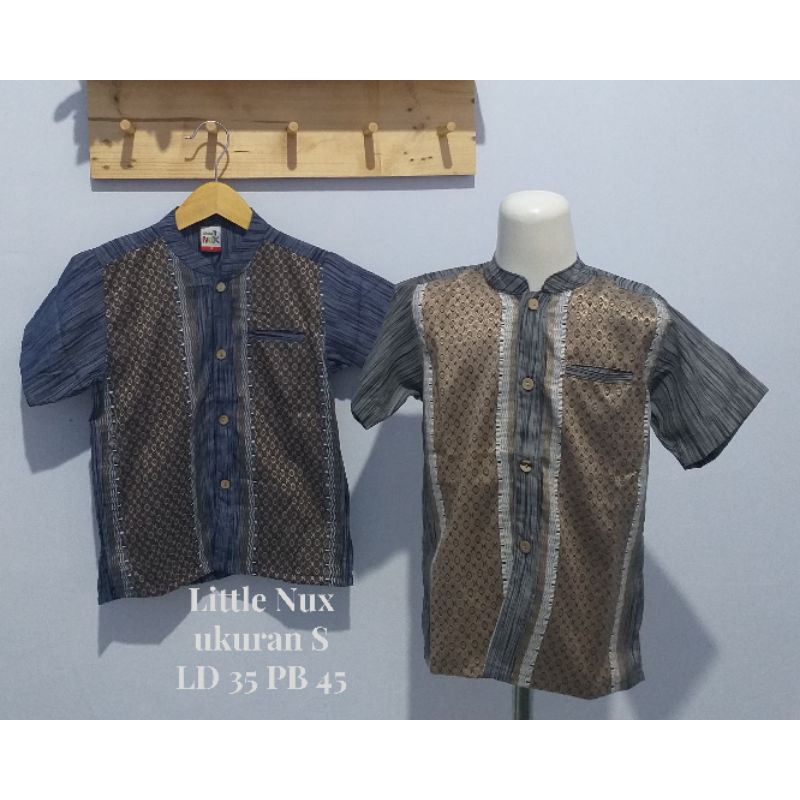 BAJU KOKO ANAK LAKI LAKI BRAND MATAHARI LITLLE M DAN LITLLE LUX