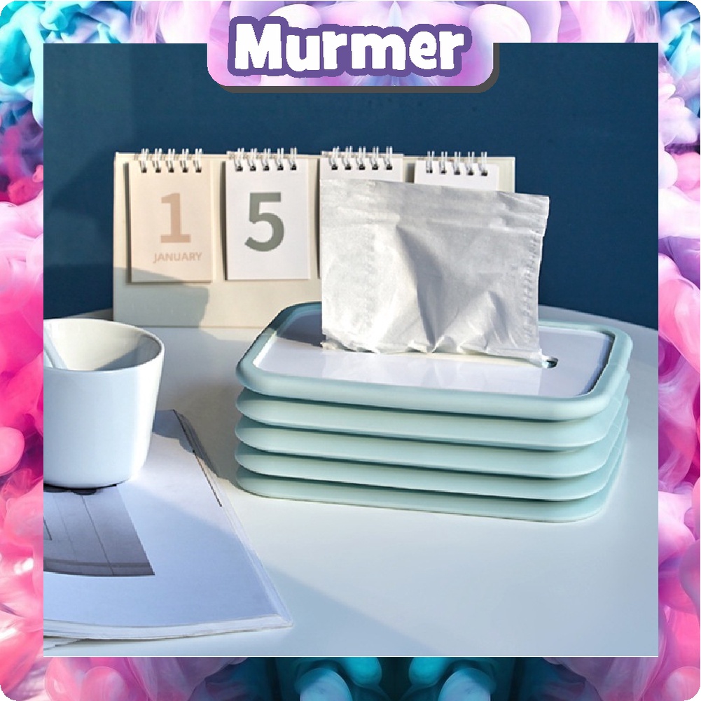 MurmerOfficial R581 Tempat Tisu Simple Kotak Tisu Lipat - Tissue Box Flexible - Tempat Tissue Serbaguna