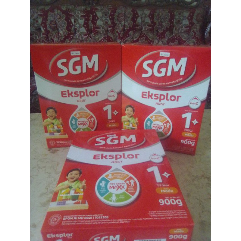 

Susu SGM 1+ eksplor aktif madu