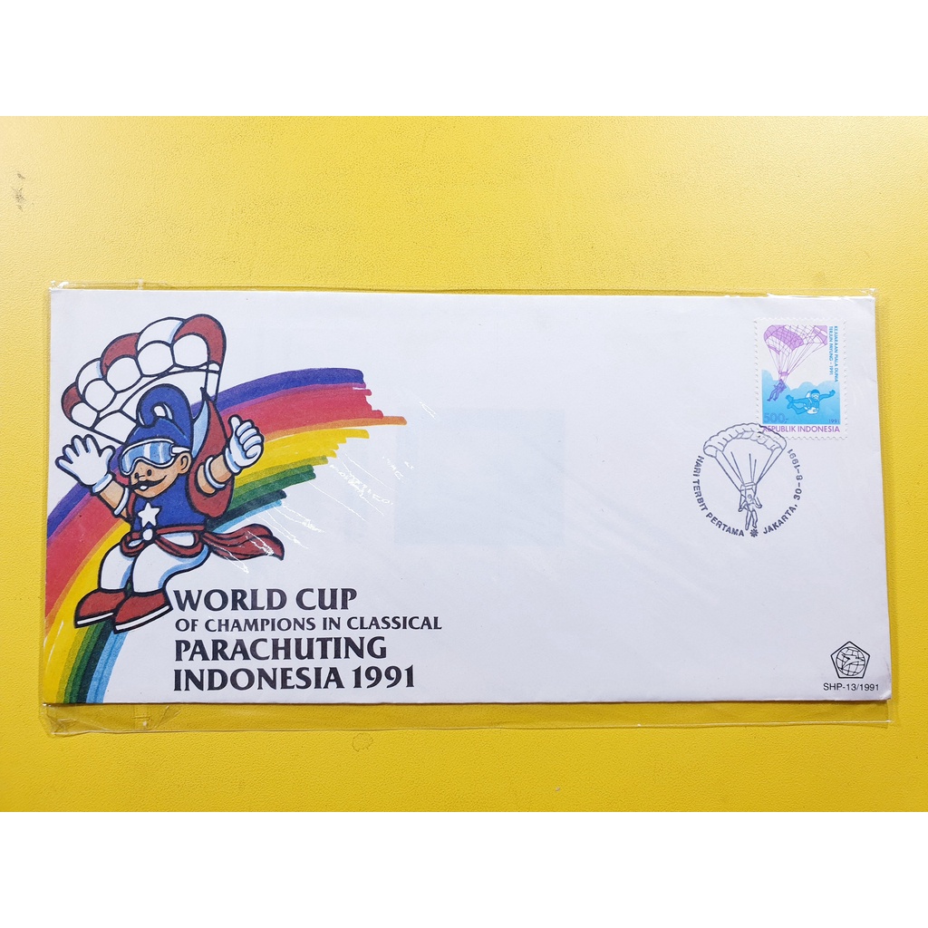 

Perangko SHP World Cup Parachuting Indonesia 1991