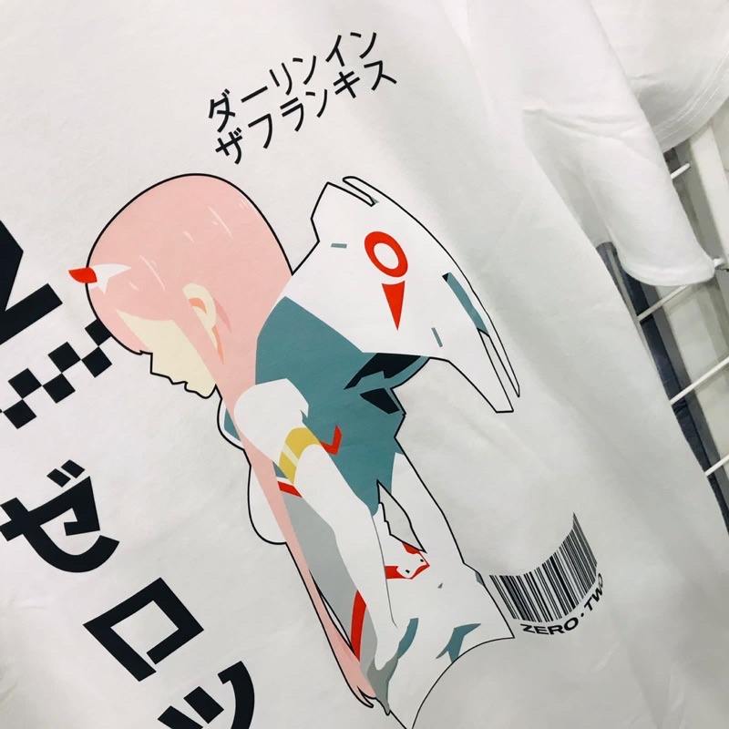 Tshirt Zero Two Battle Suit Anime Manga Premium Unisex