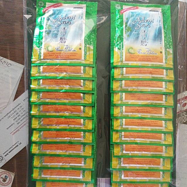 

Adem sari sachet 1 pak isi 24 pcs