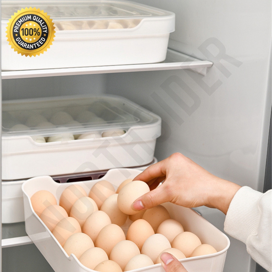 KOTAK TELUR | EGG BOX | TEMPAT PENYIMPANAN BOX TELOR ISI 24