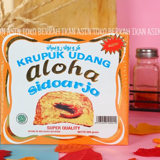 

☋ Kerupuk udang aloha sidoarjo asli krupuk - Box Orange ☪