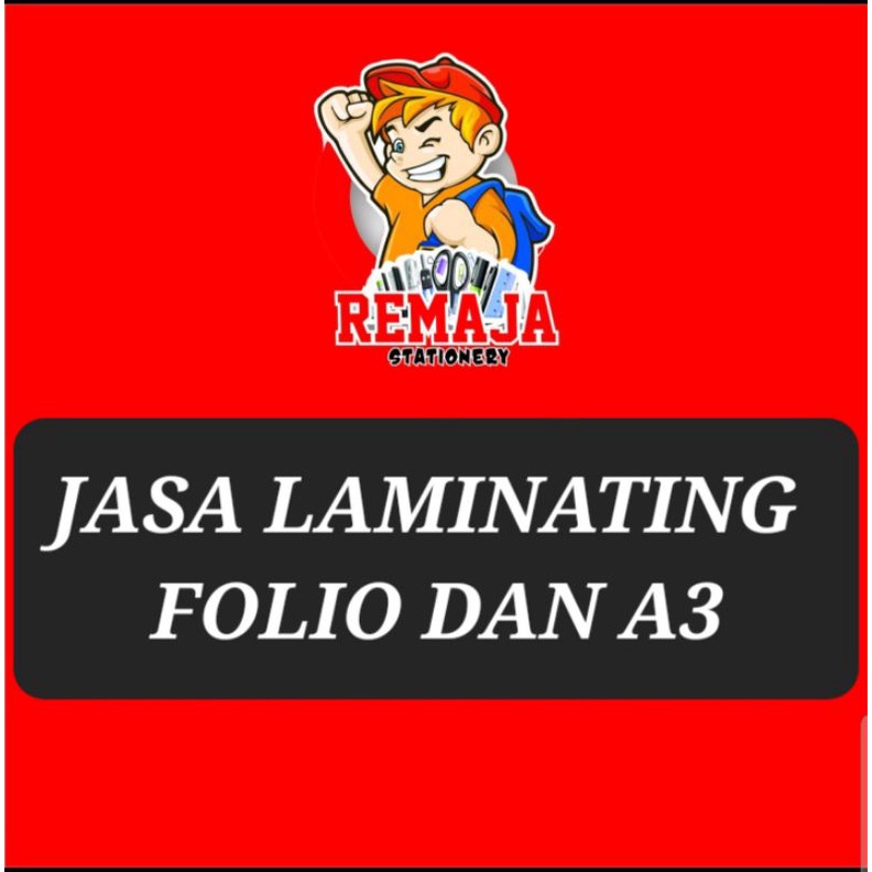 

Jasa Laminating folio dan A3