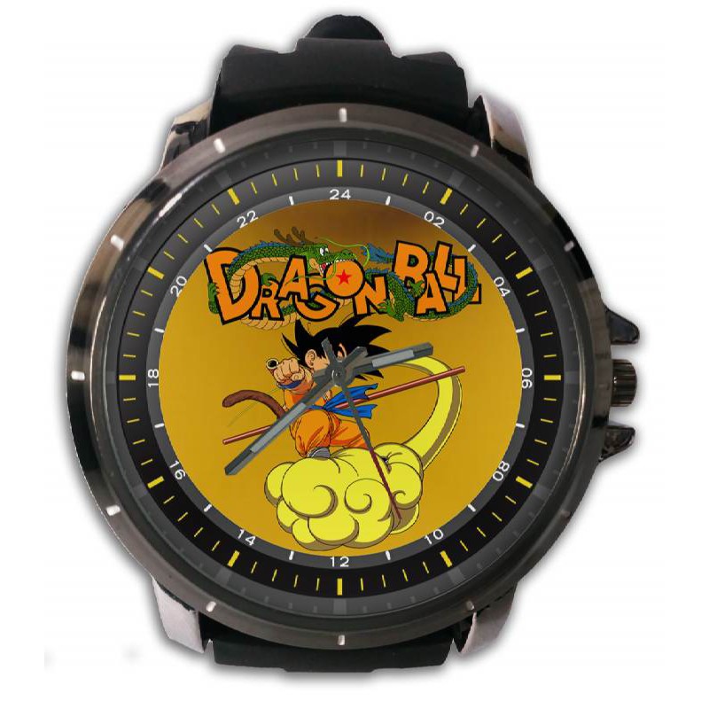 Jam Tangan Rubber Custom Pria dan Wanita DRAGON BALL Termurah Art 1