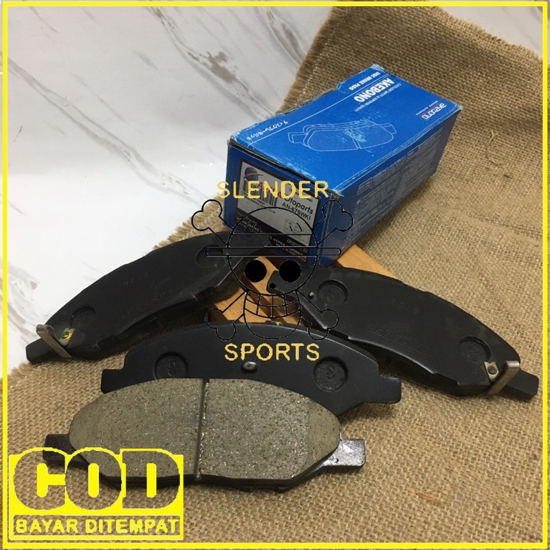 BRAKE PAD GRAND LIVINA NEW AKEBONO -KAMPAS REM DEPAN AKEBONO XGEAR