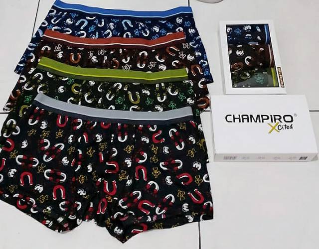 CELANA DALAM PRIA (1 BOX ISI 3 PCS) / CELANA BOXER PRIA / CD PRIA CHAMPIRO