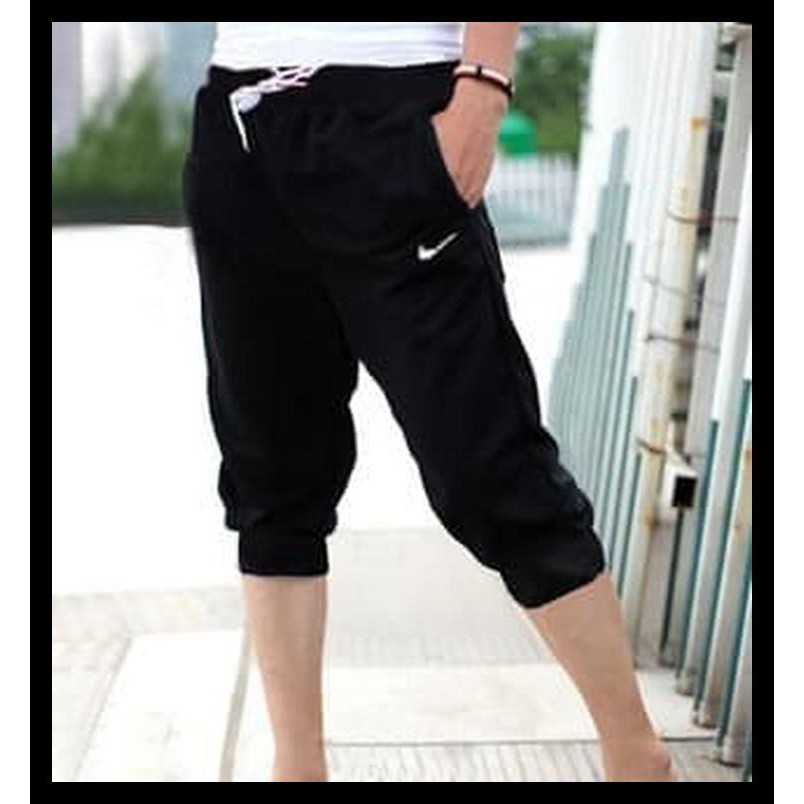 TERLARIS Celana Training 3/4 Joger Jogger PAnts Nike Sweatpants Grade Ori Murah
