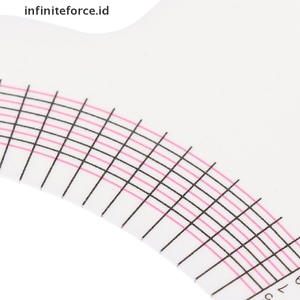 (Infiniteforce.Id) Penggaris Pengukur Panjang Bulu Mata Untuk Wanita