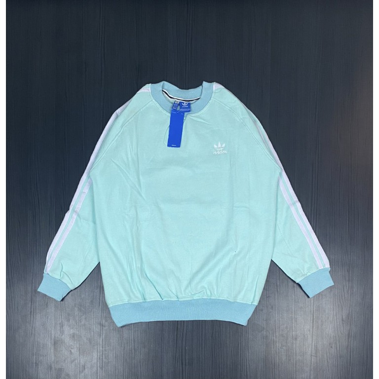 Crewneck adidas biru muda/langit