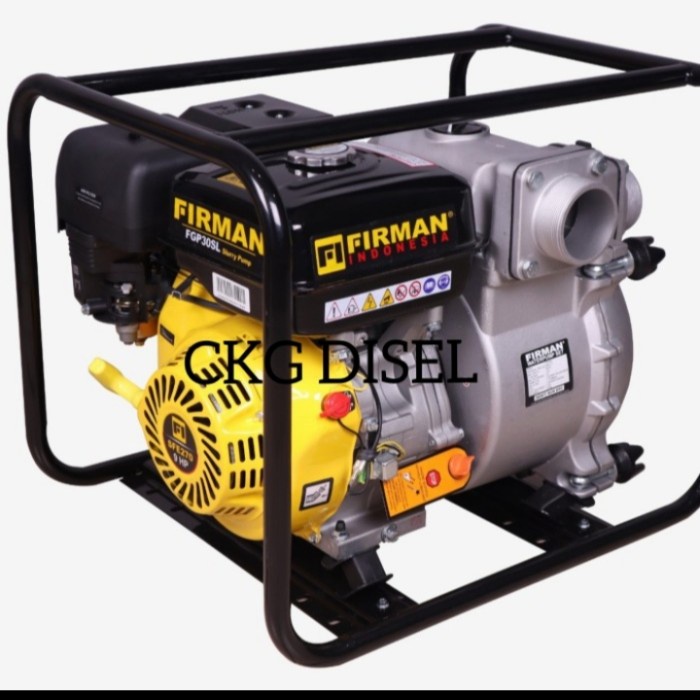 Pompa Sedot Lumpur 3inch FIRMAN FGP30 SL GX270 9hp