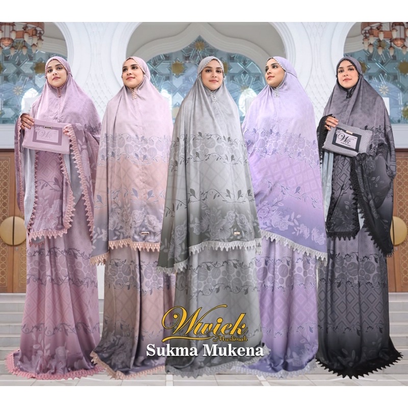 Sukma Prayer / mukena ori by Wwiek Muslimah