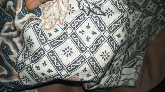 Tey-17 Batik Wanita Asj Sa Hrb026 Kenongo Kemeja Tosca Pendek