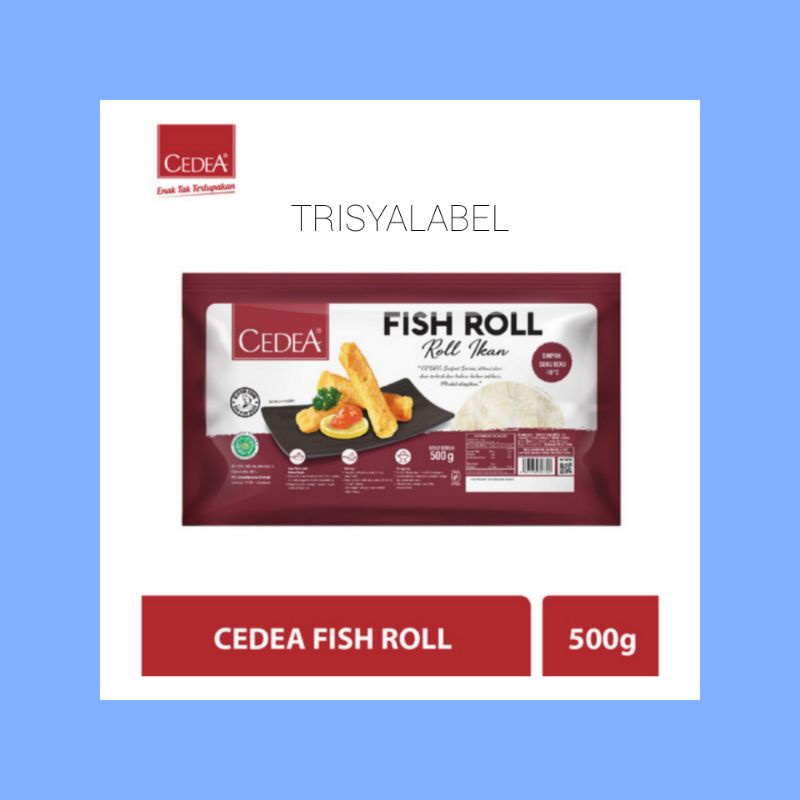 

500gr Fish Roll Cedea | Frozen Food | TRISYALABEL